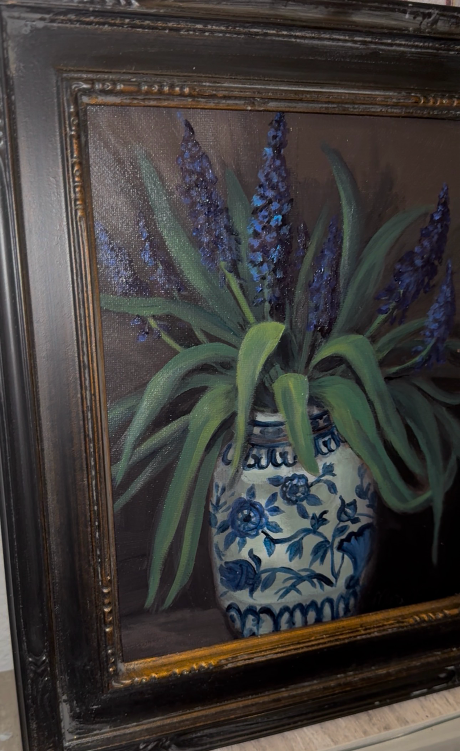 Hyacinths In Shadow