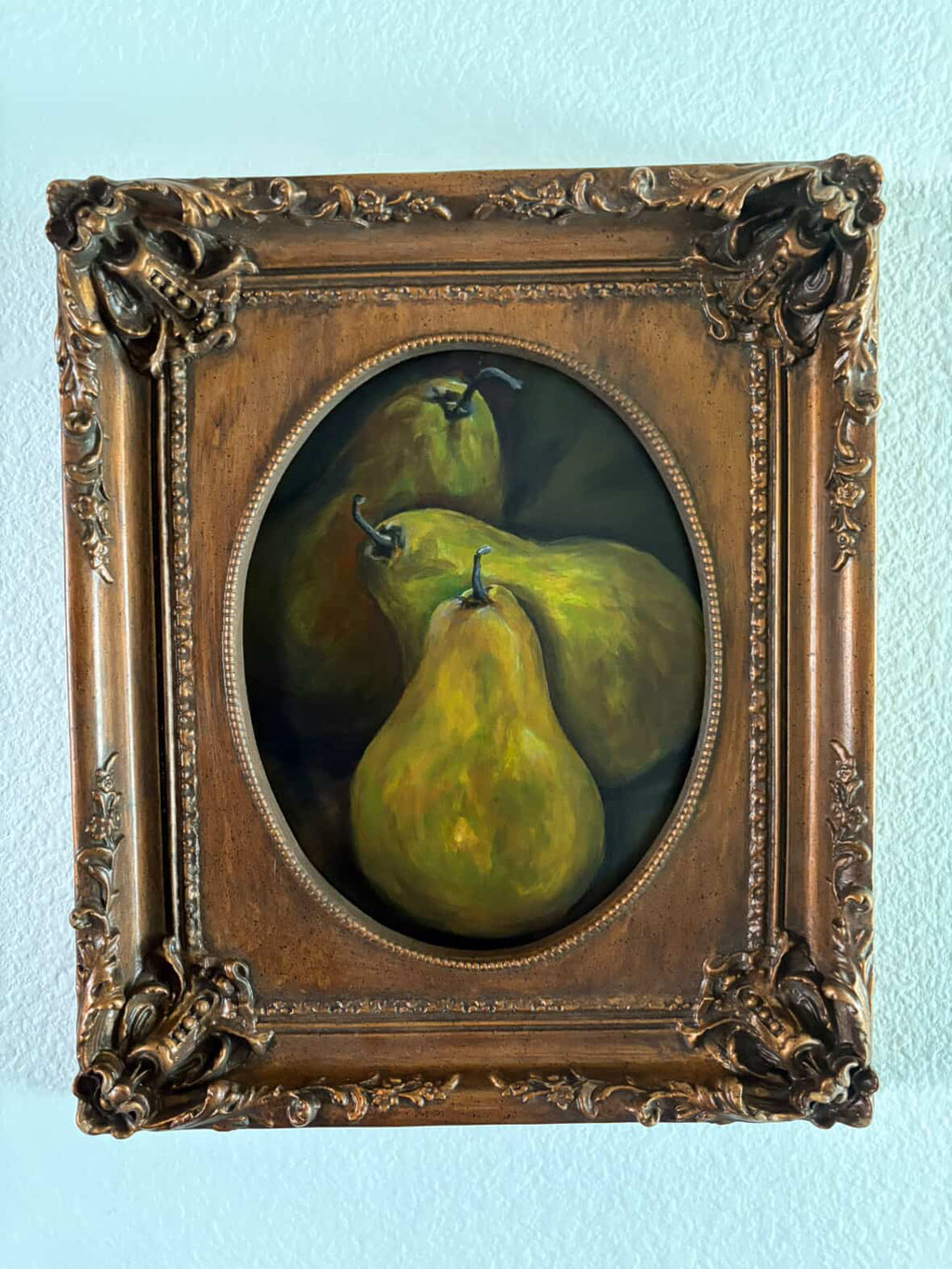 Pears in Shadow—SOLD