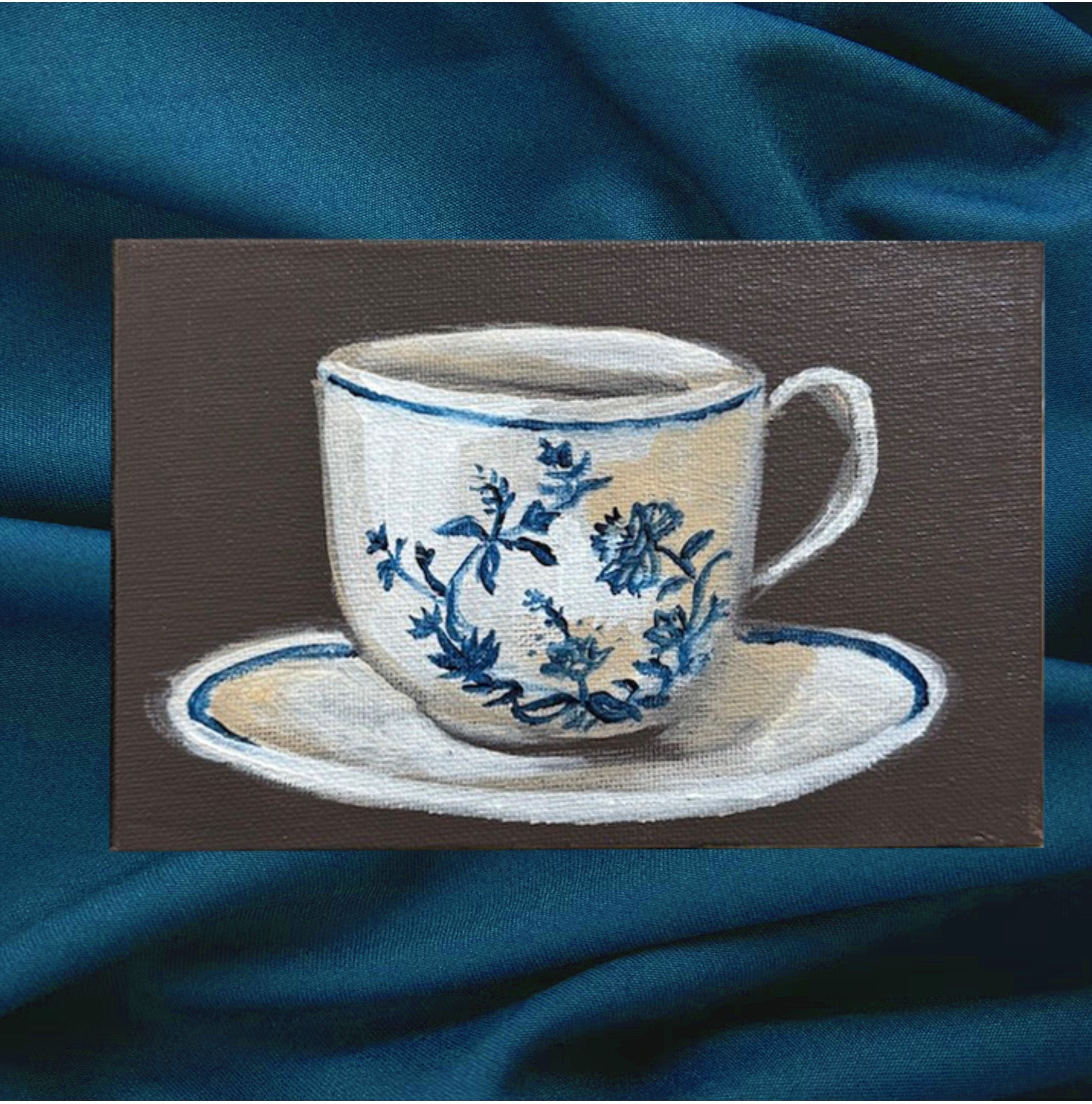 Small
Painting of teacup and saucer 