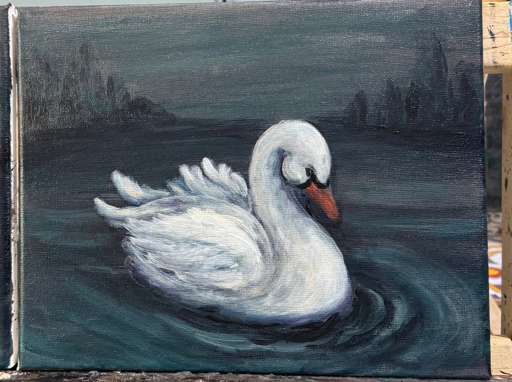 11x14” Swan Commission
