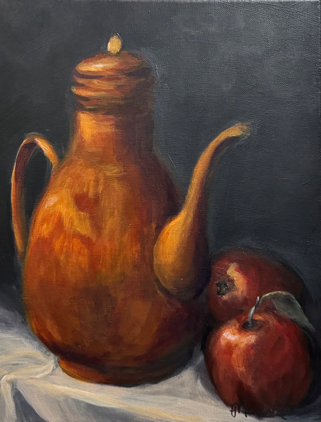 Apples in Copper Glow