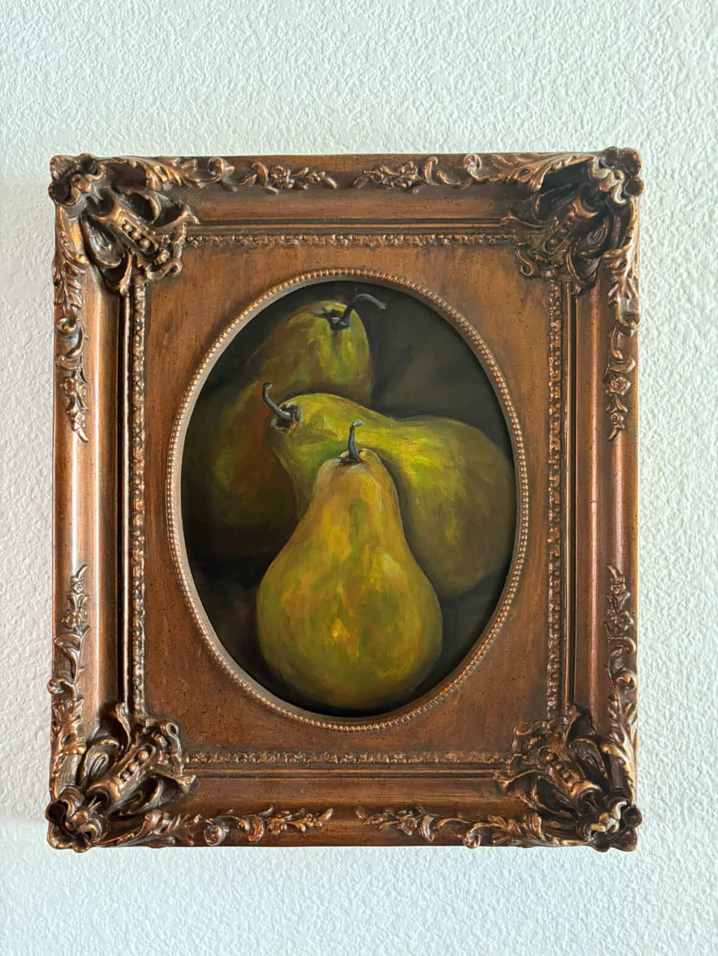 Pears in Shadow—SOLD