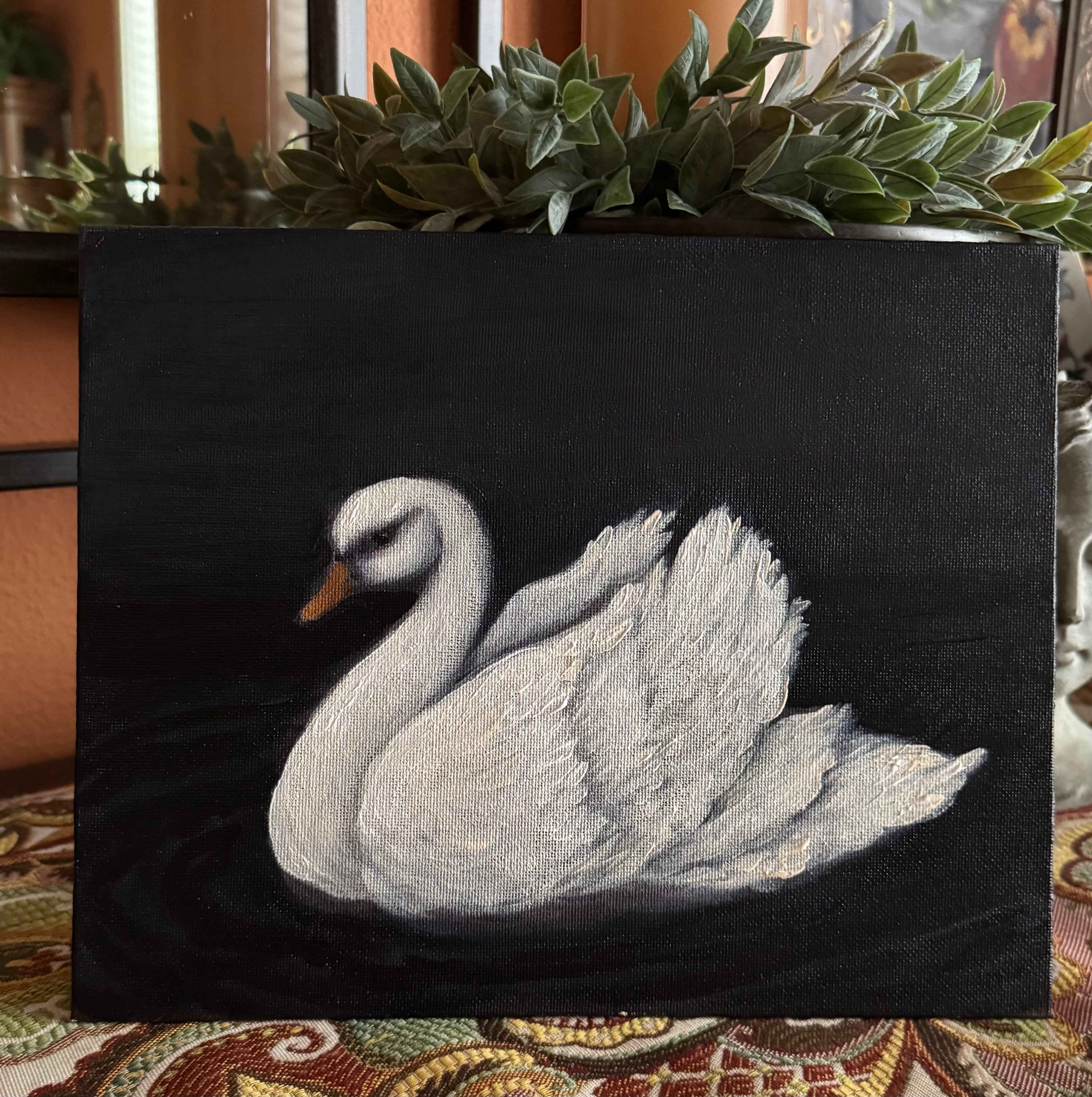 11x14” Swan Commission