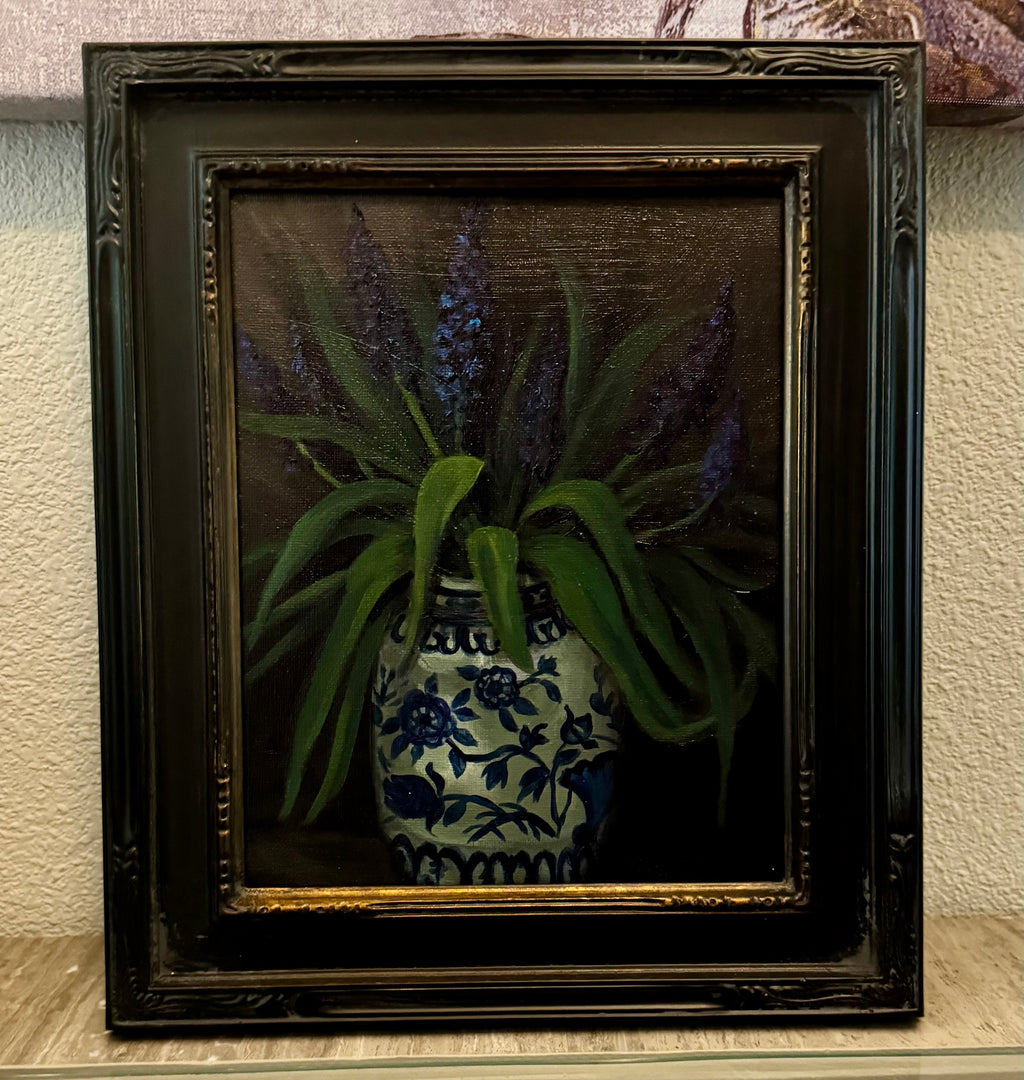 Hyacinths In Shadow